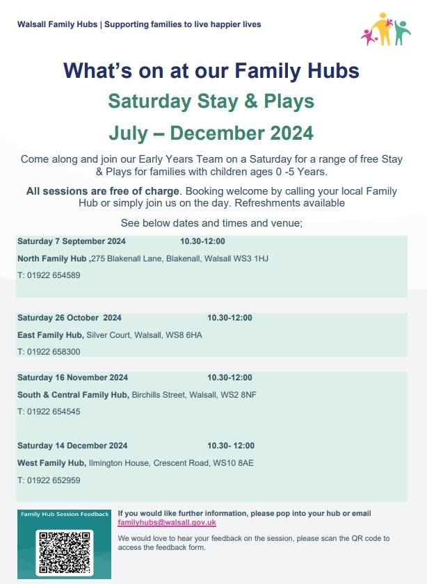 Saturday Stay & Plays (EAST)