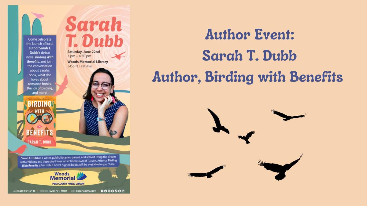 Author Event: Sarah T. Dubb & Birding With Benefits 