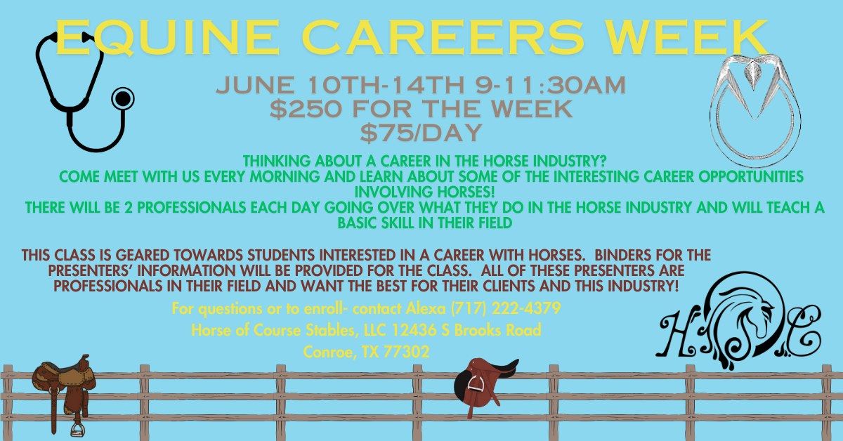 Equine Careers Workshop