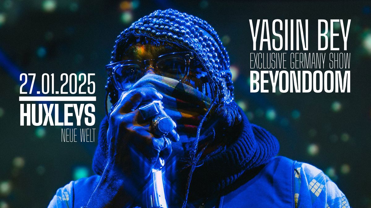 Yasiin Bey aka Mos Def  "Beyondoom" exklusive German show