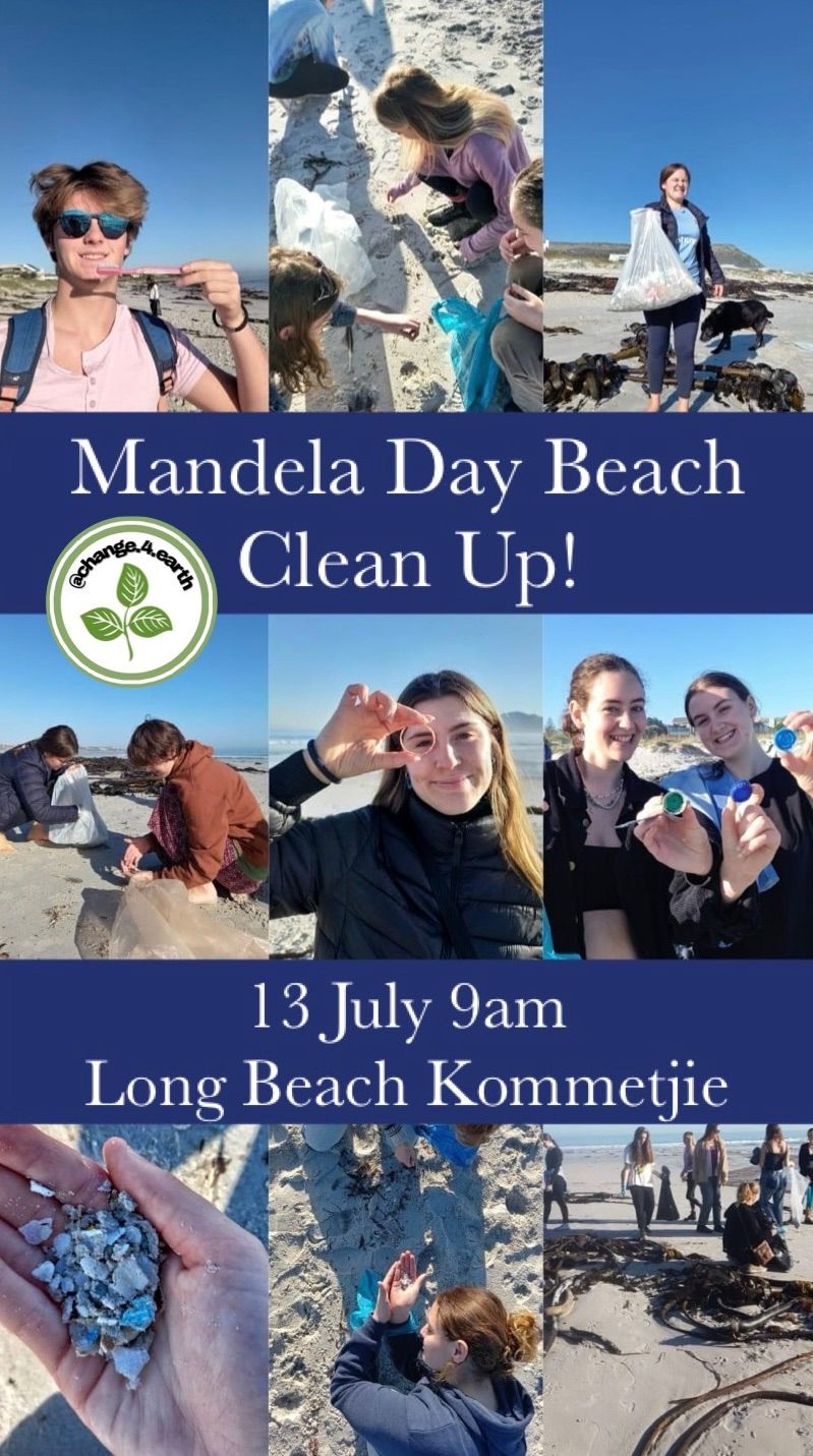 Mandela Day Beach Clean Up!