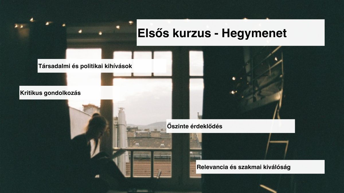 Hegymenet: rajkos kurzus els\u0151- \u00e9s m\u00e1sod\u00e9veseknek