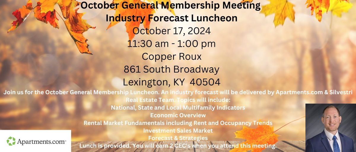 October General Membership Meeting