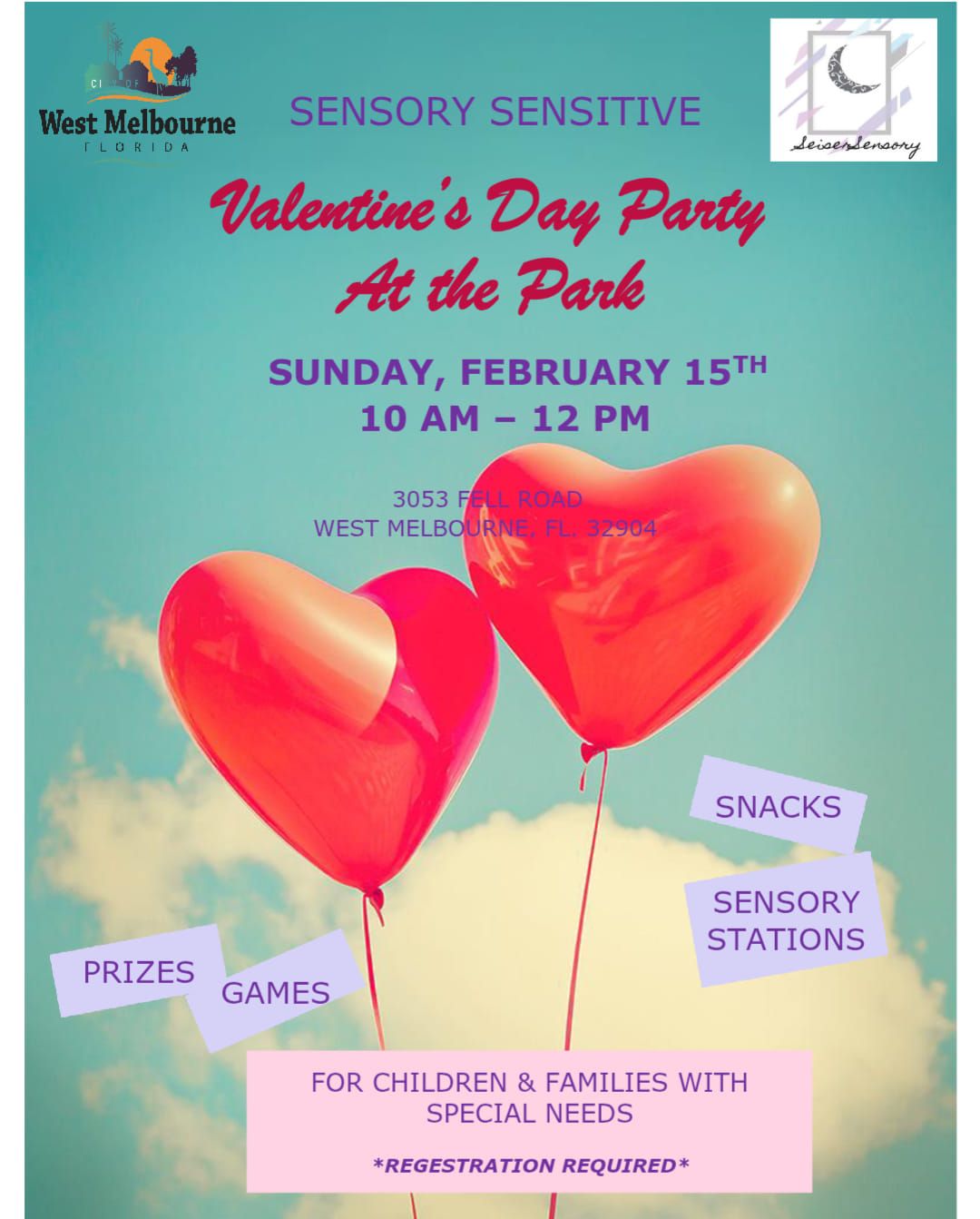 Sensory-Sensitive Valentine\u2019s Celebration!