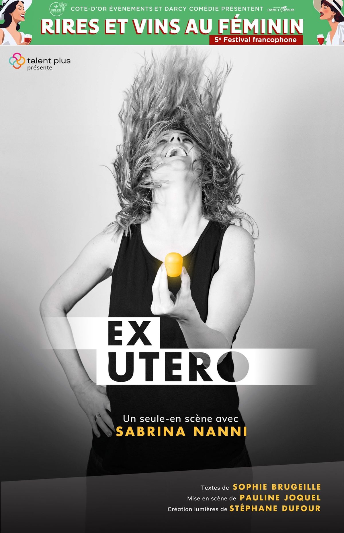 OCTOBRE ROSE - Sabrina Nanni dans  Ex-Ut\u00e9ro 