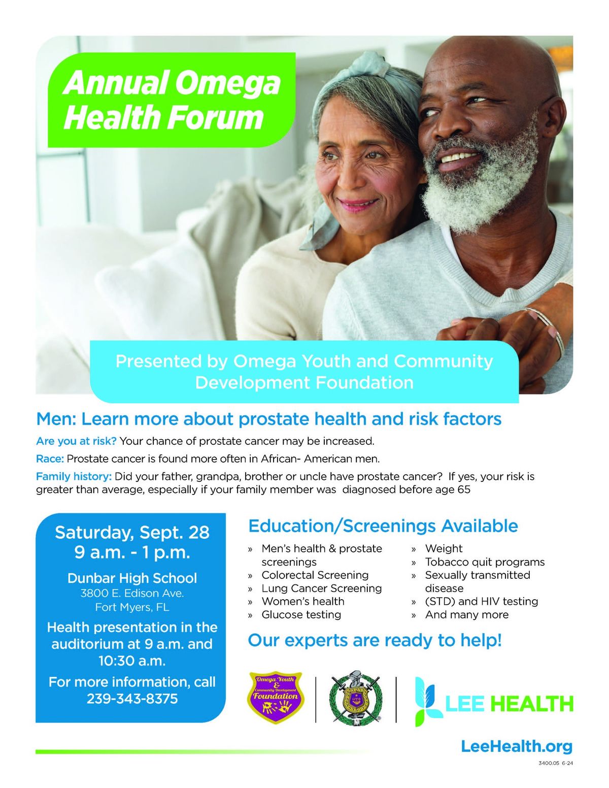 Omega Annual Family Health Forum 