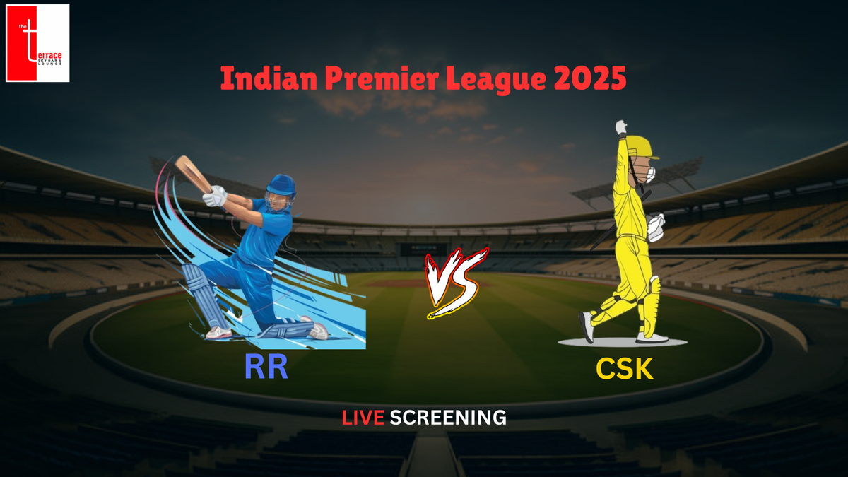 Screening of RR vs CSK