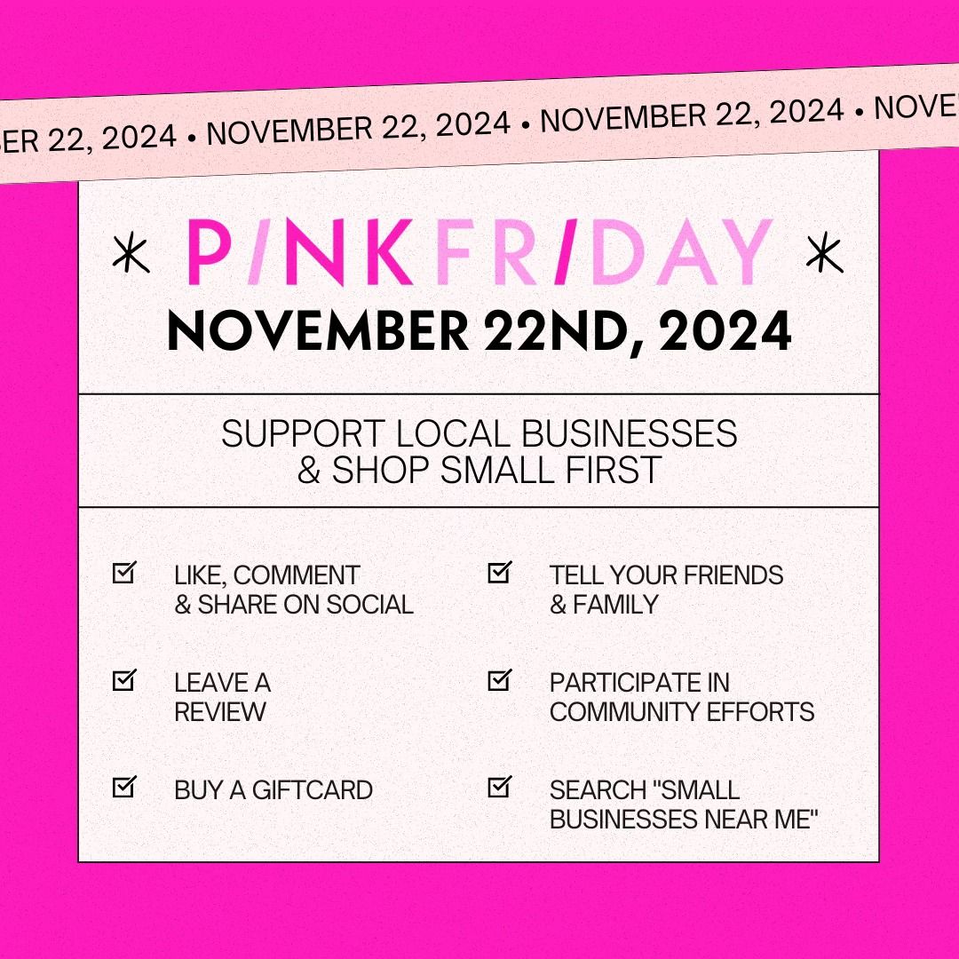 PINK Friday!  Boutique Shopping Day