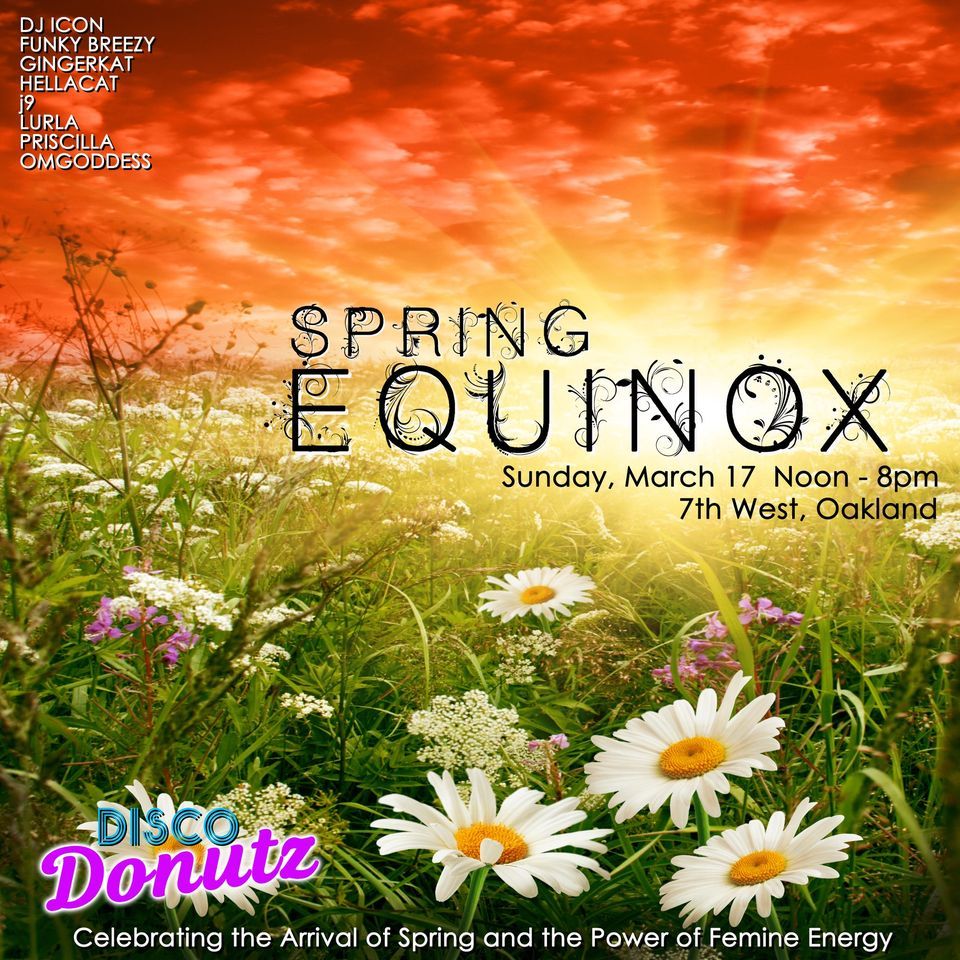 DISCO DONUTZ Spring Equinox 2024 Season Opener + All Amazing Mommy DJ