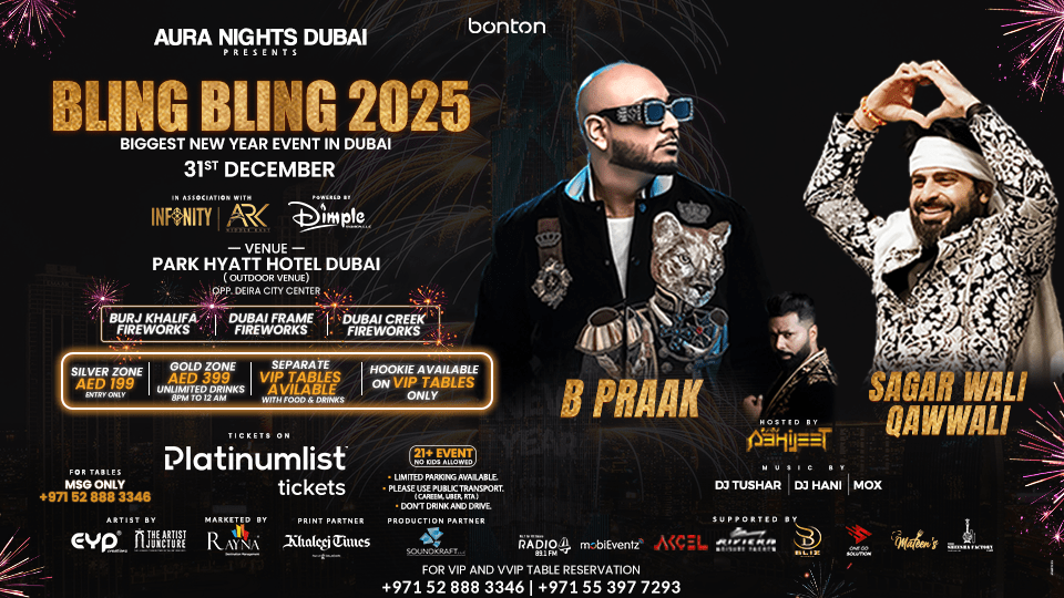 Bling Bling 2025 - NYE in Dubai