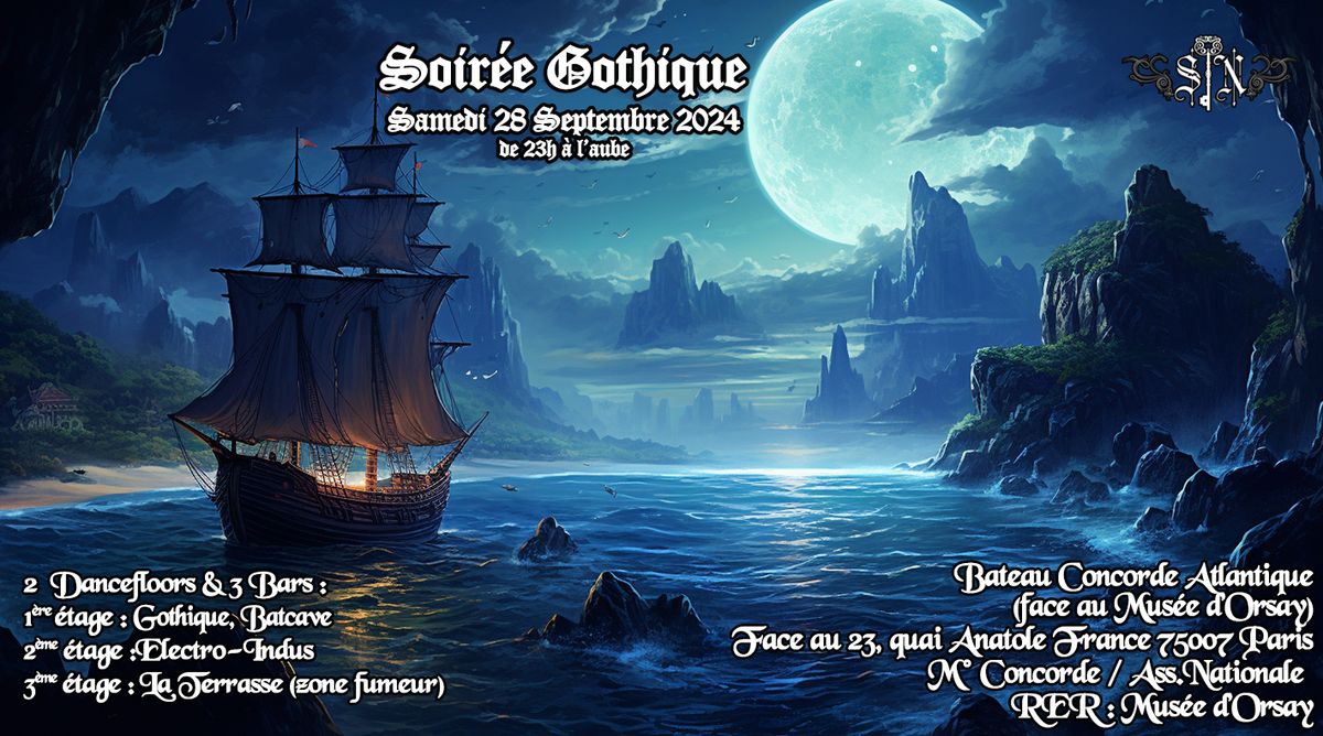 Soir\u00e9e Gothique au Concorde : 2 Dance Floors !