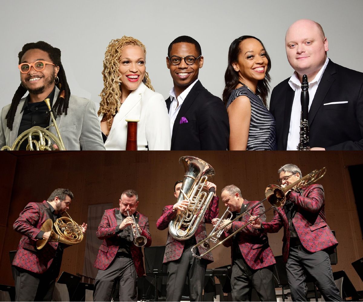 Boston Brass and Imani Winds