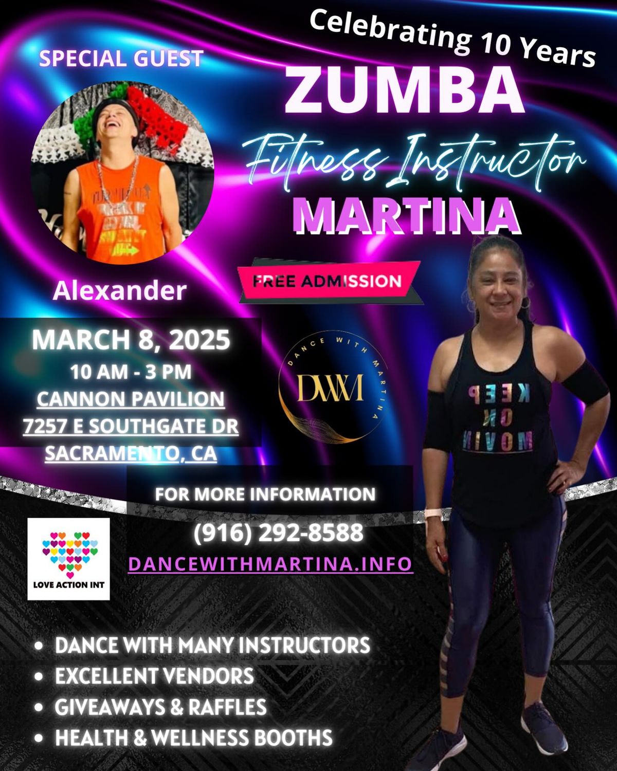 Martina is Celebrating Ten Years of Zumba Fitness!