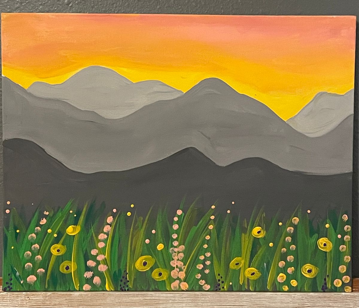 Spring Mountains Paint & Sip 