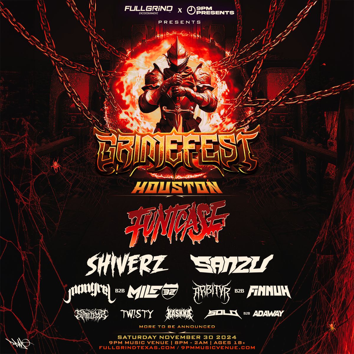 GRIMEFEST Houston Ft. Funtcase \/ Shiverz \/ Sanzu