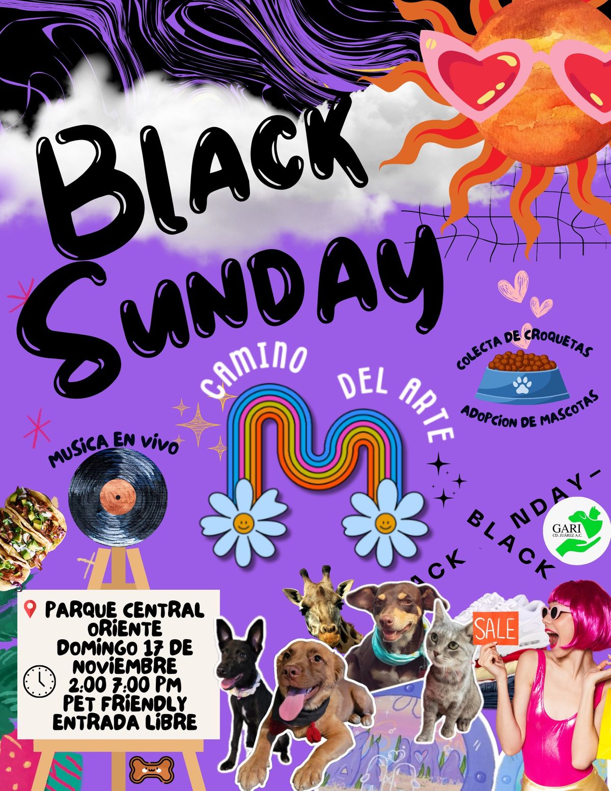 BLACK SUNDAY \u2728 Bazar camino del arte