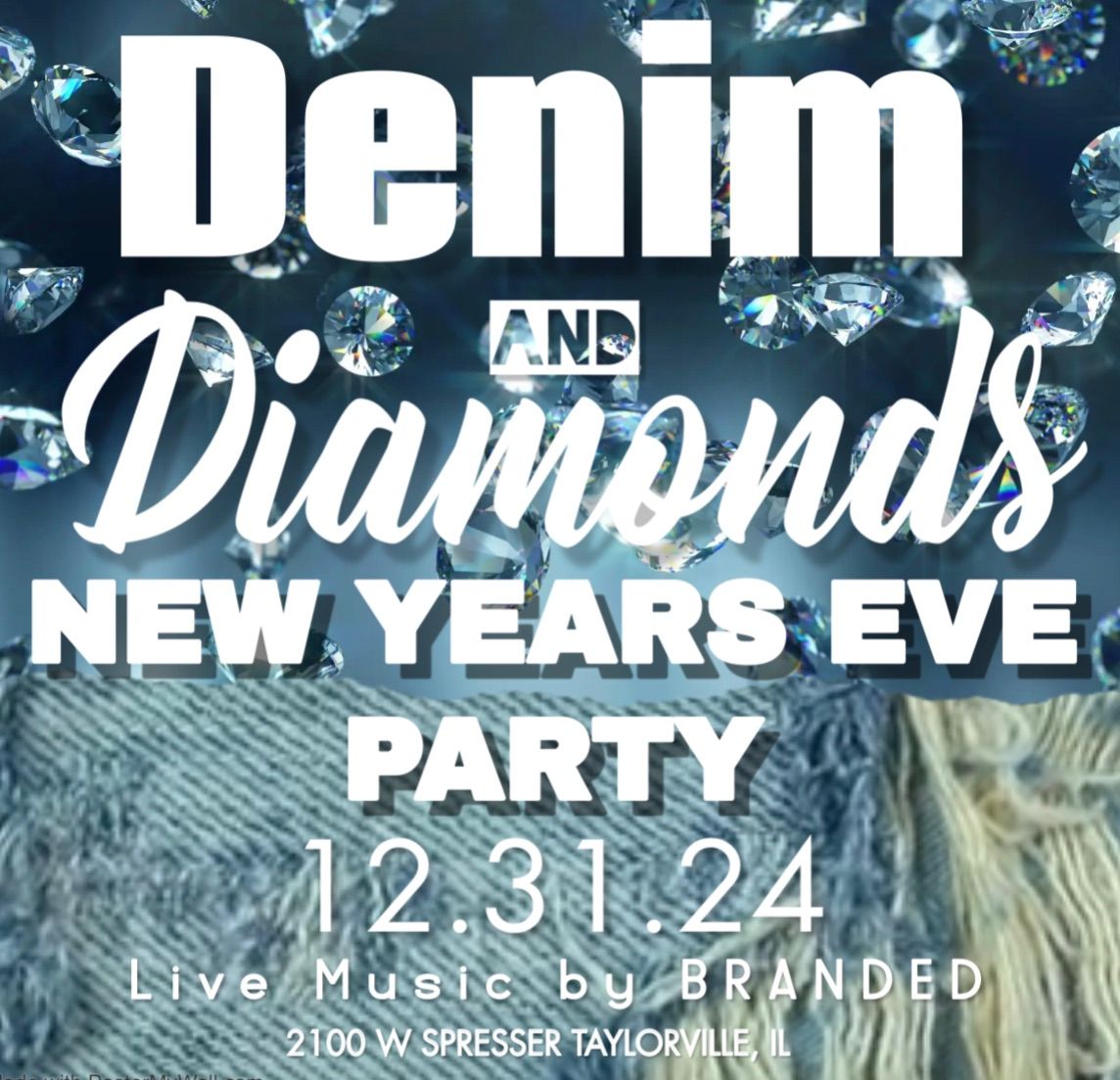 Denim and Diamonds New Years Eve Party