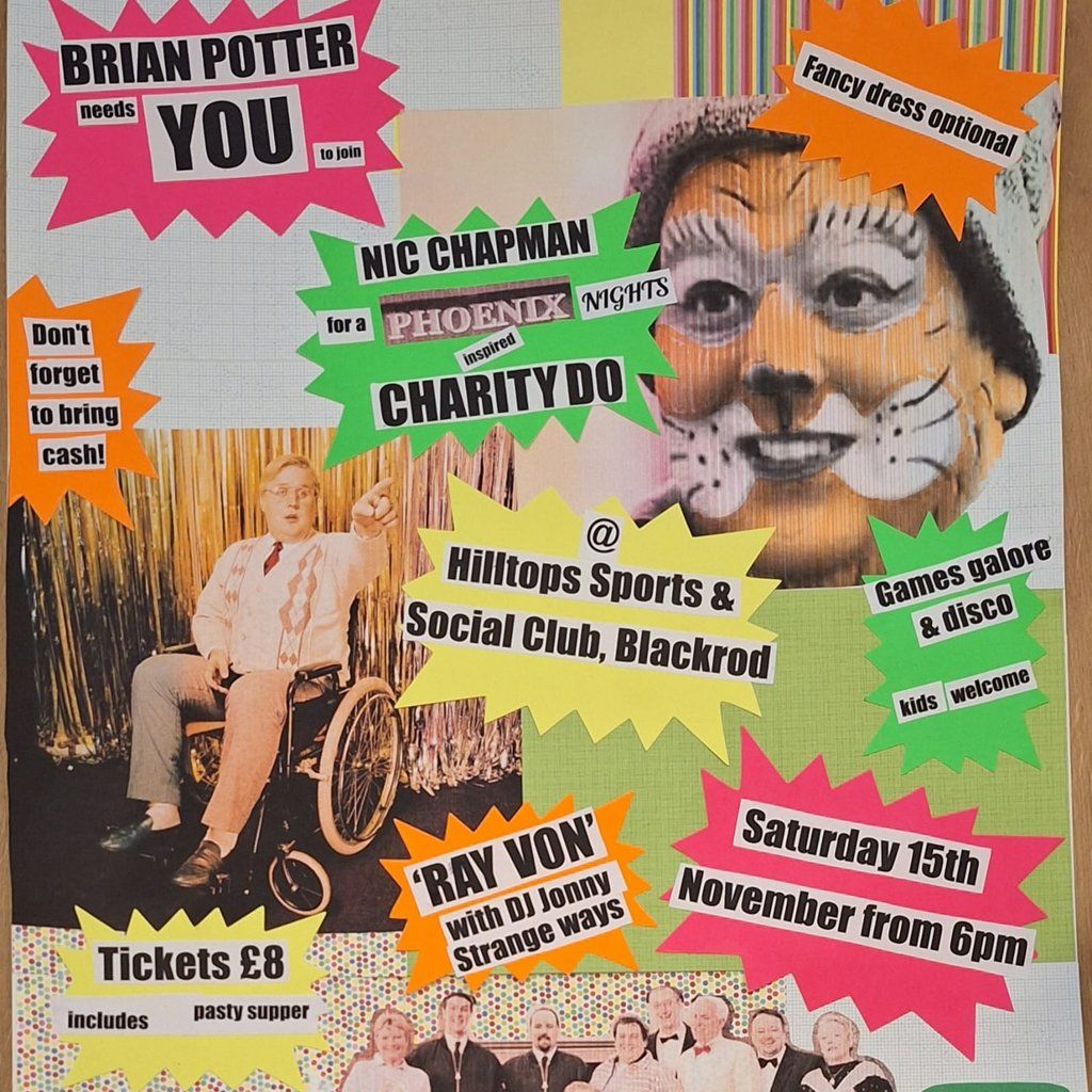 Blackrod "Phoenix Nights" Party Fundraiser