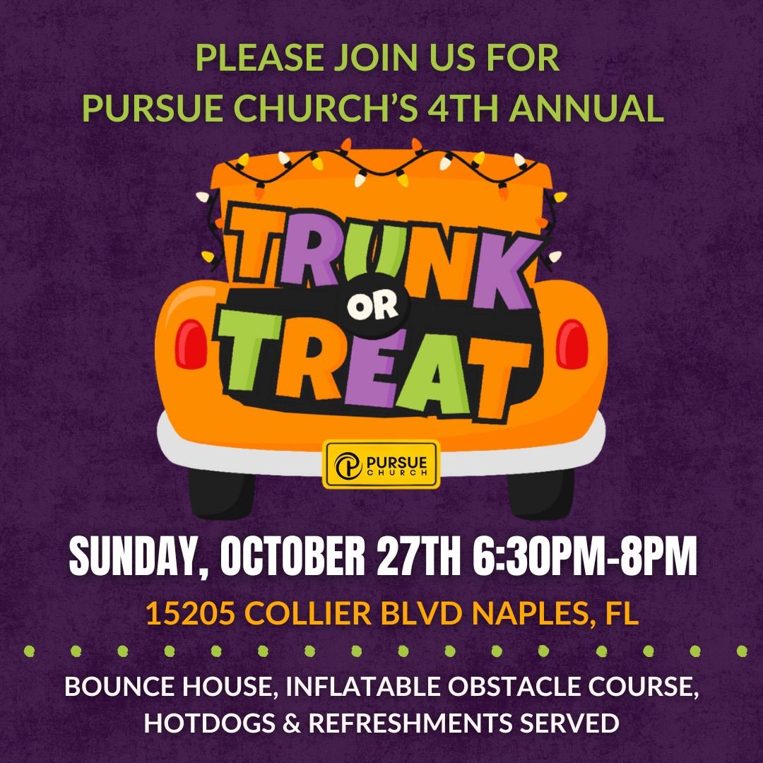 Pursue Church-Trunk or Treat 