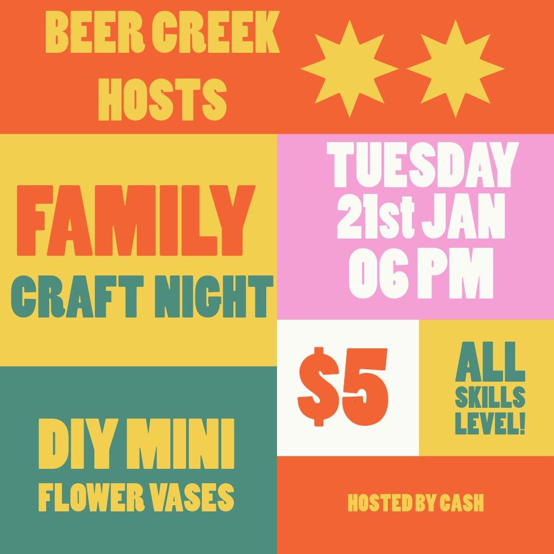 Craft Night @ Beer Creek Brewing Co.