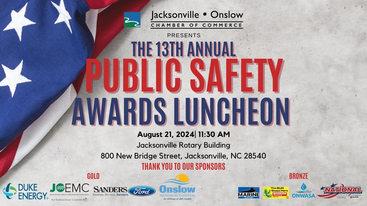 The 13th Annual Public Safety Awards Luncheon
