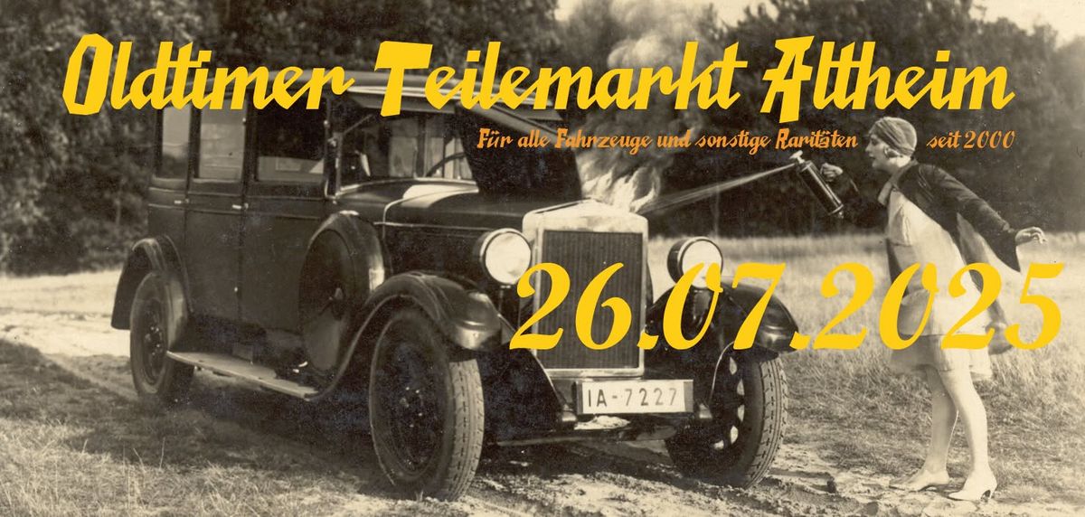 26. Oldtimer Teilemarkt Altheim 