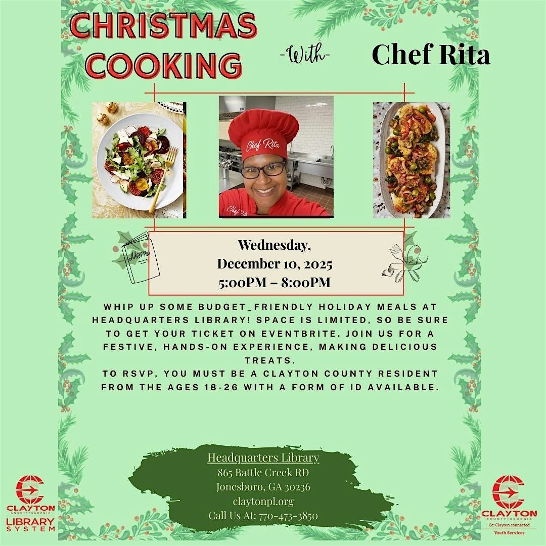 Christmas Cooking with Chef Rita