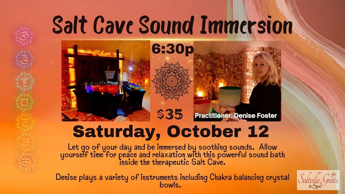 6 Tixs left! Sound Immersion Saltville Grotto9