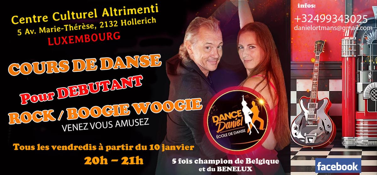 Cours de DANSE ROCK \/ BOOGIE