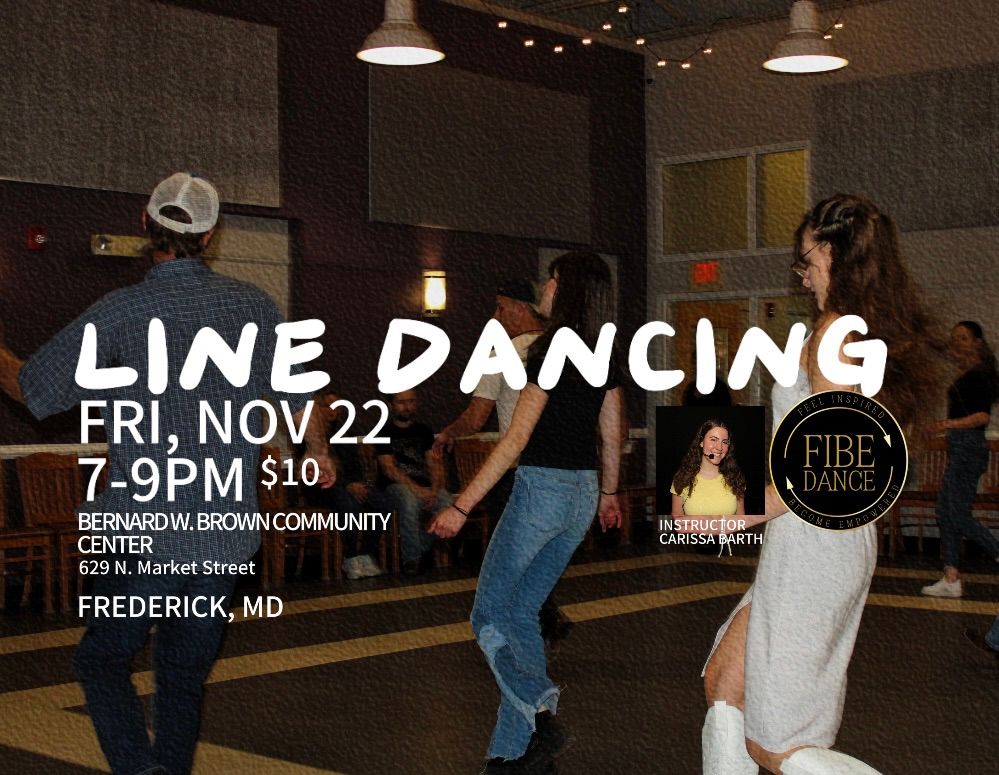 LINE DANCING IN FREDERICK, MD 7-9PM