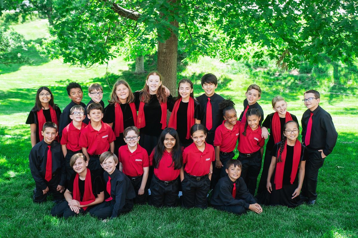 Colorado Children's Chorale with an opening performance by the Casper Children's Chorale