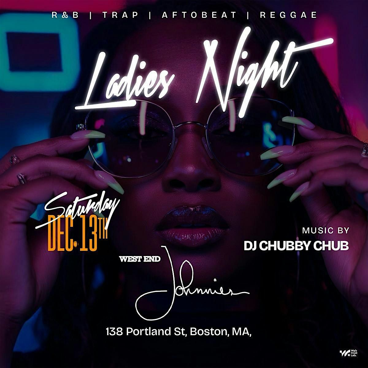 "LADIES NIGHT\u201d | WEST END JOHNNIES | SUPPER CLUB VIBES