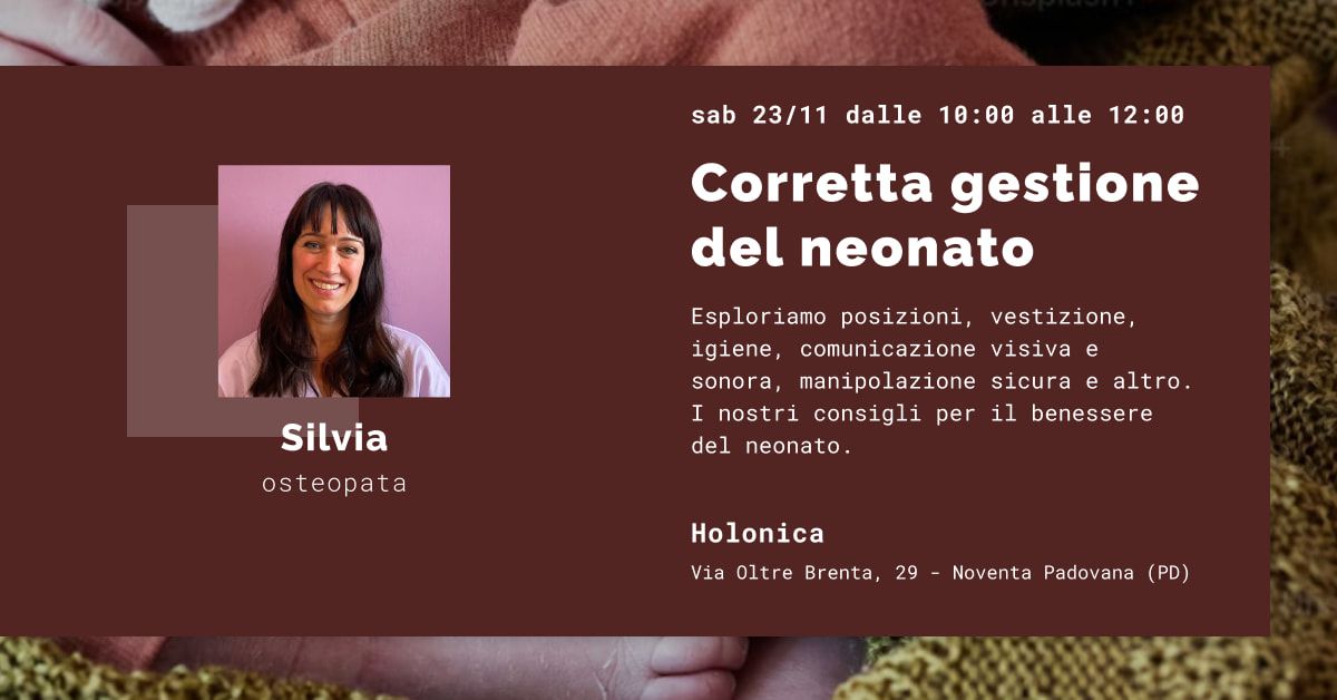 Corretta gestione del neonat@ 