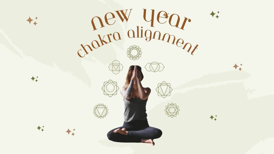 New Year Chakra Balancing Yin Yoga, Sound & Meditation