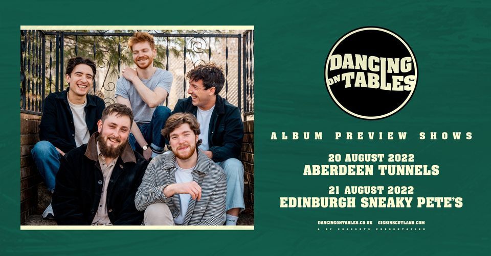 Dancing on Tables + Pages + The Roov Tunnels, Aberdeen, Tunnels