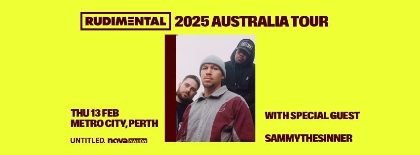 RUDIM3NTAL Australia Tour 2025 - Boorloo \/ Perth