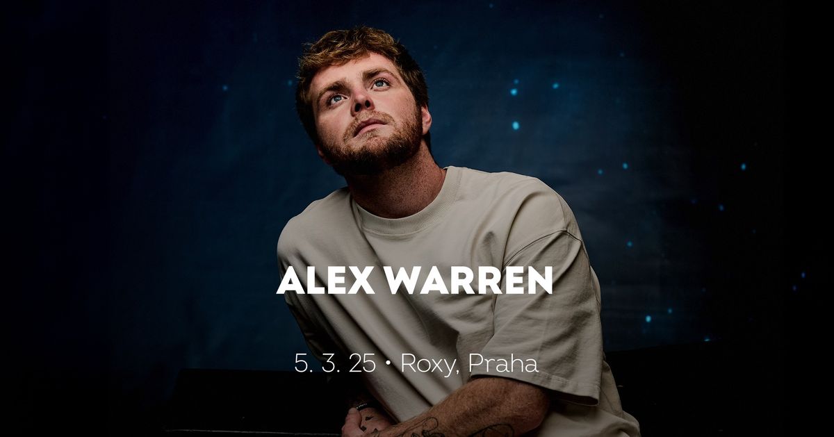 Alex Warren \u2022 Praha