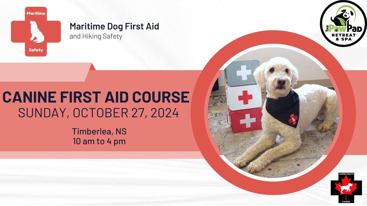 Canine Health & First Aid Course