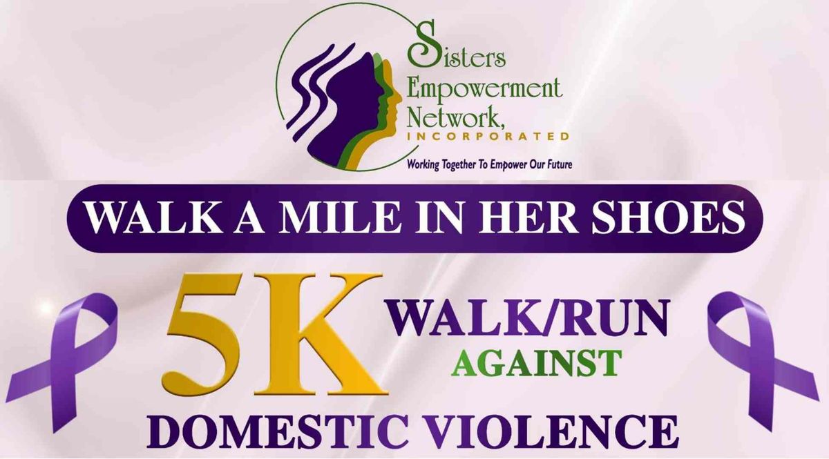 13th Annual Walk a Mile in Her Shoes 5K Walk\/Run Against Domestic Violence