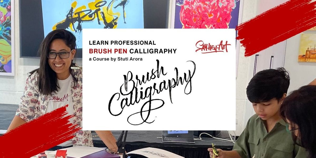 Brush Calligraphy Course