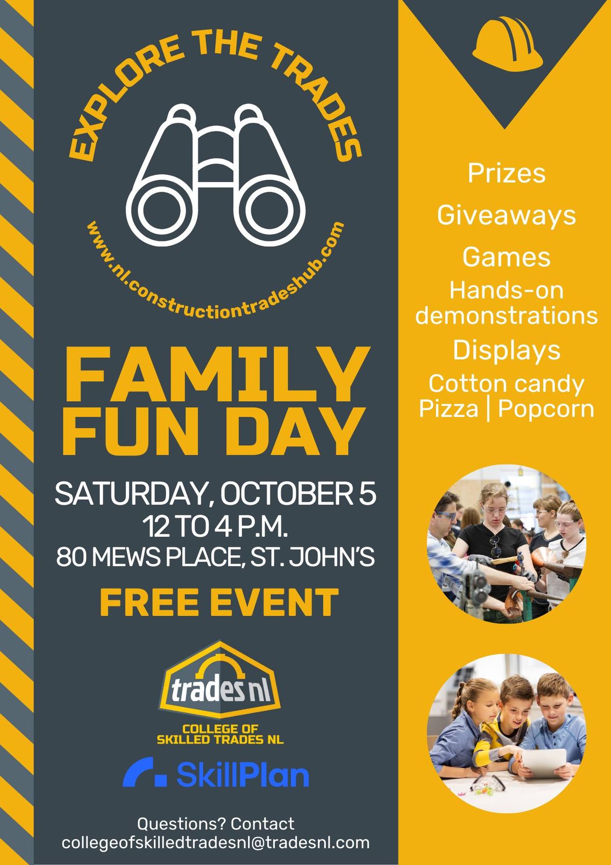 Explore the Trades Family Fun Day