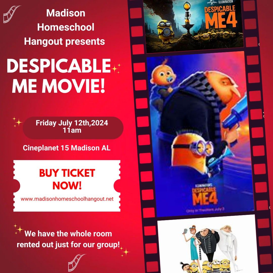 SOLD OUT!!Despicable Me 4 private screening SOLD OUT!!