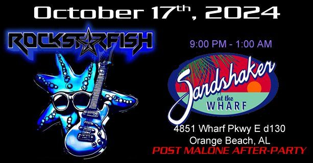 Rockstarfish @ Sandshaker At The Wharf (Post Malone After Party)