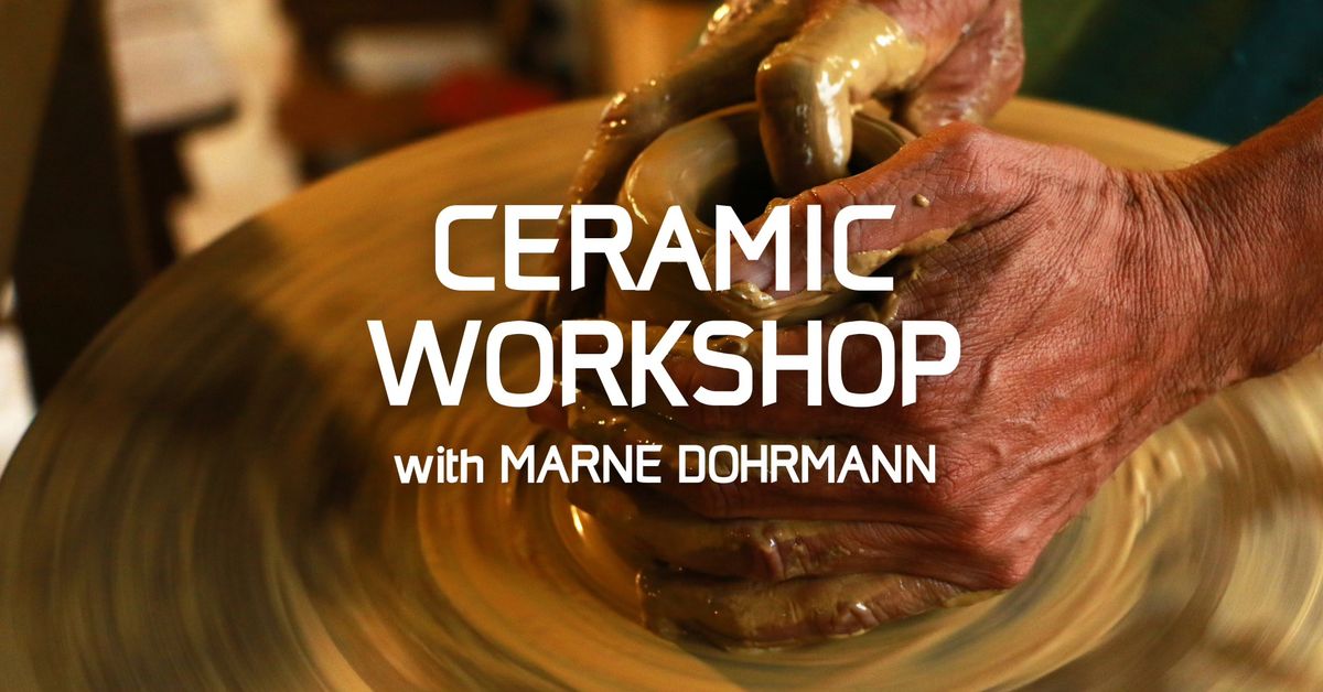 Ceramic Workshop | October 4th, 11th, & 25th | Ceramics with Marne Dohrmann