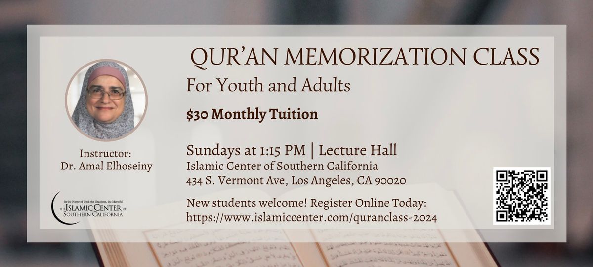 Qur'an Memorization Class