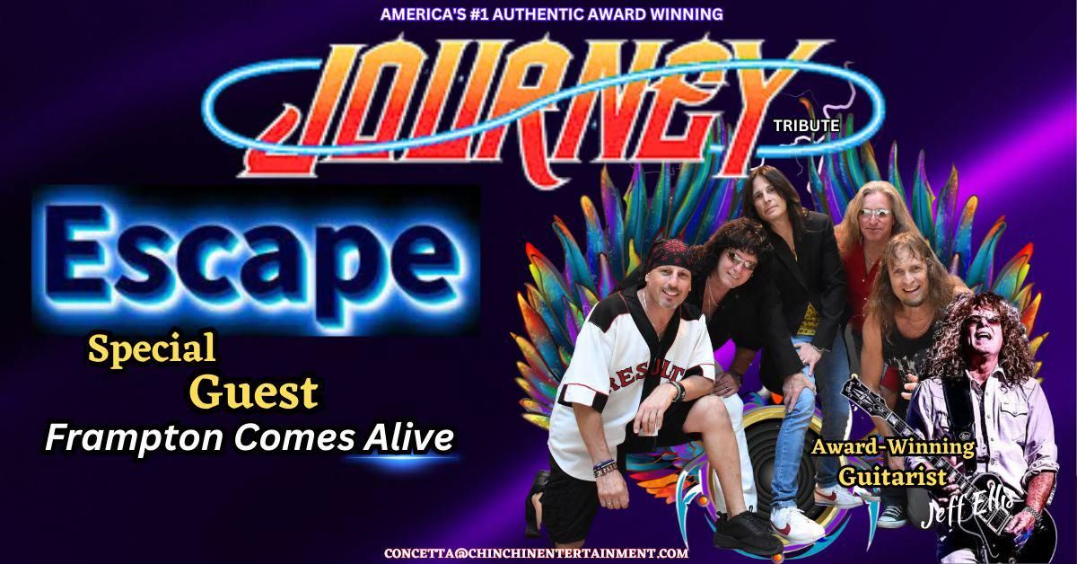 Rock Odyssey: Journey Tribute Escape Meets Frampton Comes Alive