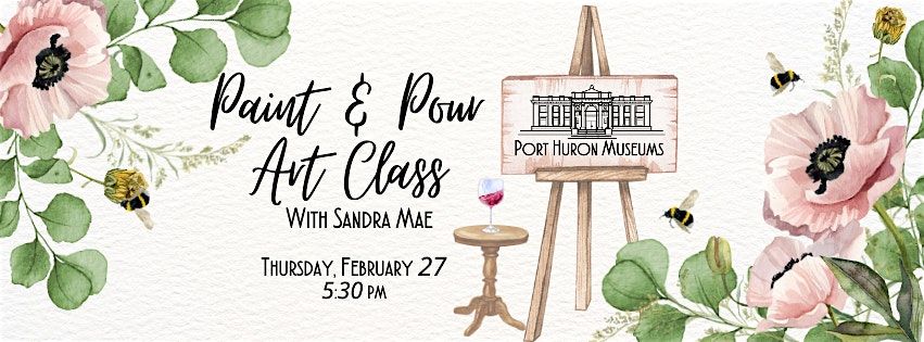 Paint & Pour Art Class!