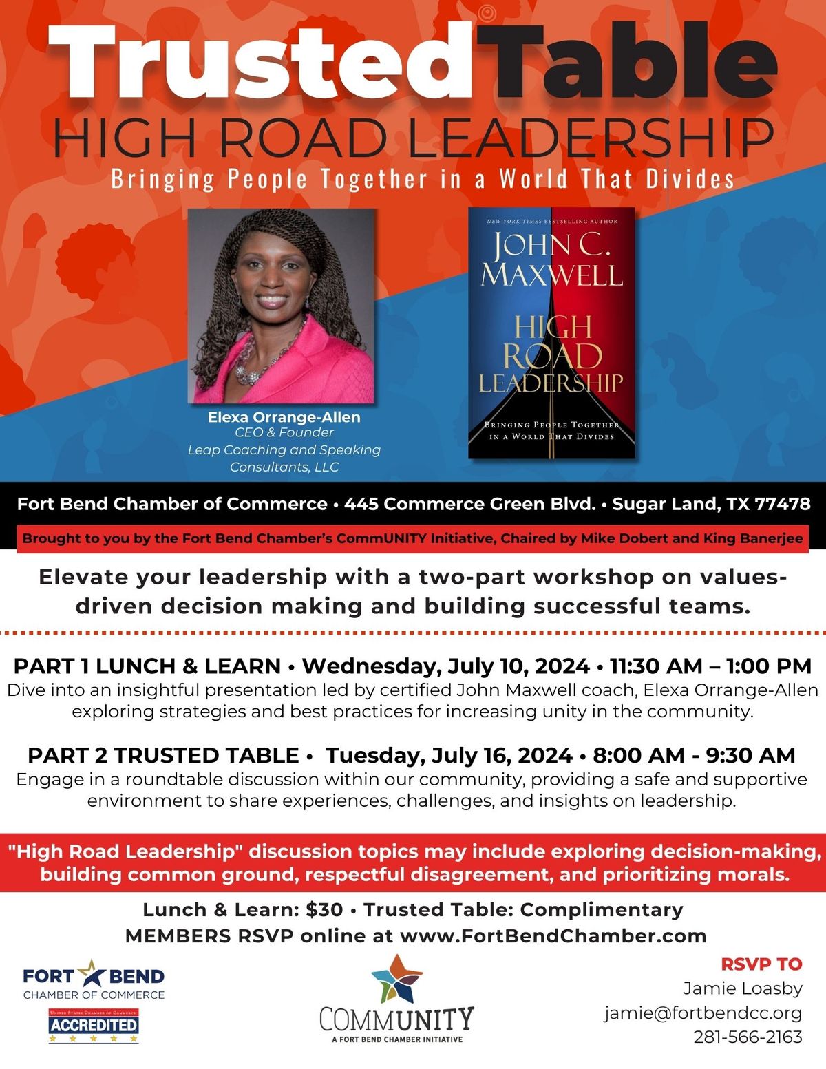 Part 1 - Lunch & Learn: High Road Leadership