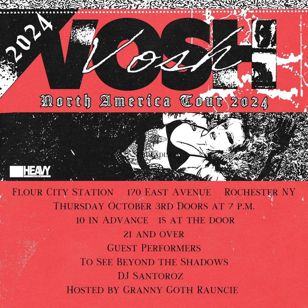 OCT 3 - Goth Night at Flour City Station Featuring VOSH 