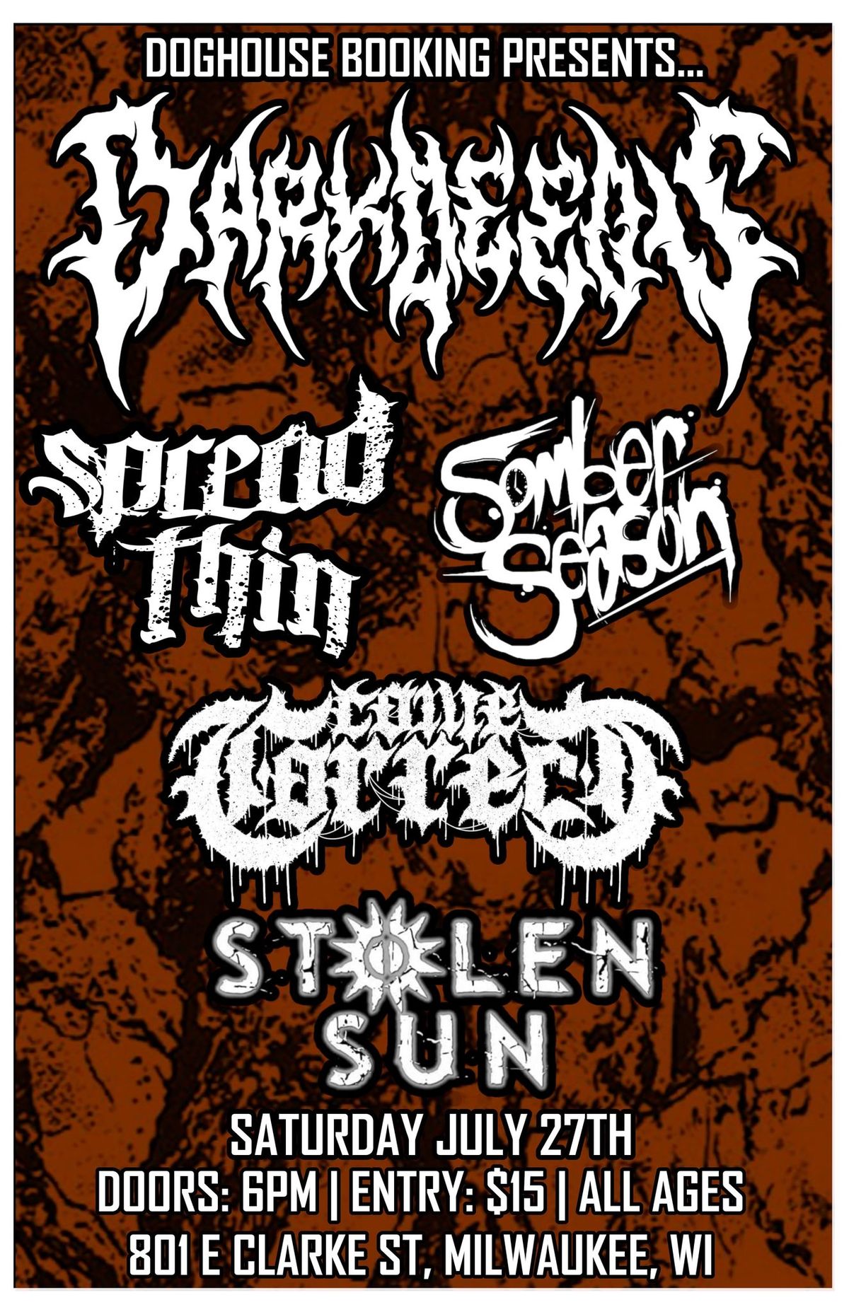 A NIGHT OF HEAVY MUSIC AT FALCON BOWL